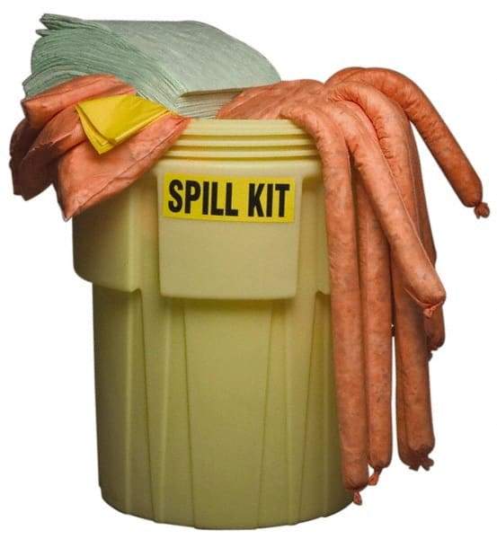 PRO-SAFE - Hazardous Materials Spill Kit - 95 Gal Polyethylene Overpack Container - Americas Industrial Supply