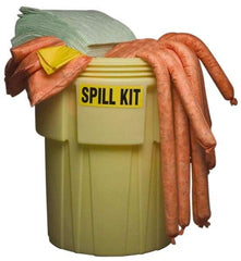 PRO-SAFE - Hazardous Materials Spill Kit - 95 Gal Polyethylene Overpack Container - Americas Industrial Supply