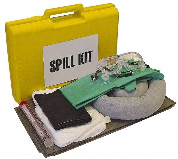 PRO-SAFE - Oil Only Spill Kit - Polypropylene Case - Americas Industrial Supply