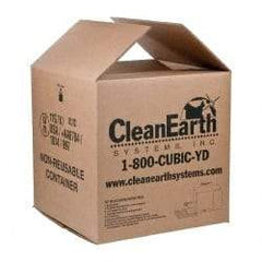 Made in USA - 1 Cu. Yd. Box without Lid - Includes Box, Liner and Nail Kit - Americas Industrial Supply