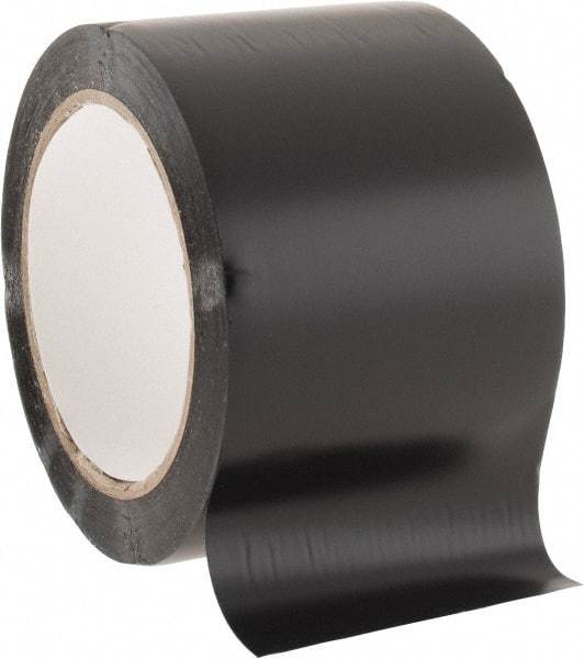 NMC - Black Solid Color Vinyl Tape - 3" Wide x 108' Long x 0.002" Thick, General Traffic - Americas Industrial Supply