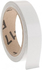 NMC - White Solid Color Vinyl Tape - 1" Wide x 30' Long x 0.002" Thick, General Traffic - Americas Industrial Supply