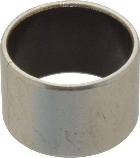 TriStar - 1" Inside x 1-1/8" Outside Diam, Steel/PTFE Sleeve Bearing - 3/4" OAL - Americas Industrial Supply