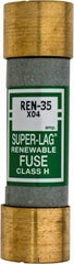 Cooper Bussmann - 250 VAC, 35 Amp, Time Delay Renewable Fuse - Fuse Holder Mount, 76.2mm OAL, 10 (RMS) kA Rating, 20.6mm Diam - Americas Industrial Supply