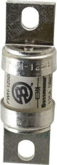 Cooper Bussmann - 500 VAC/VDC, 125 Amp, Fast-Acting Semiconductor/High Speed Fuse - Bolt-on Mount, 3-5/8" OAL, 200 (RMS Symmetrical), 50 at DC kA Rating, 1-5/32" Diam - Americas Industrial Supply