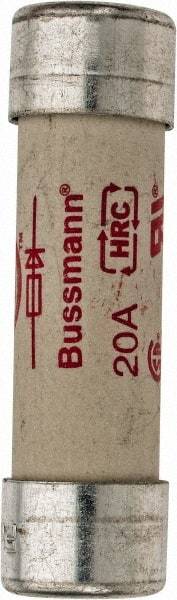 Cooper Bussmann - 500 VAC, 20 Amp, Fast-Acting Semiconductor/High Speed Fuse - 50.8mm OAL, 200 (RMS), 50 at DC kA Rating, 9/16" Diam - Americas Industrial Supply