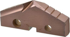 Allied Machine and Engineering - 2-1/8" Diam x 5/16" Thick, Seat Code 4, 132° Included Angle Spade Drill Insert - AM200 Coated, Cobalt, Grade Super Cobalt, Series GEN2 T-A - Americas Industrial Supply