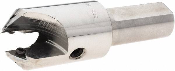 Iscar - Series ChamRing, 0.984" Overall Diam, 5.21" OAL Drilling Chamfer Ring - XCGT 09... Insert - Americas Industrial Supply