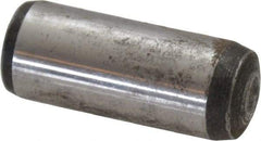 Value Collection - 12mm Diam x 30mm Pin Length Alloy Steel Pull Out Dowel Pin - C 57-63 Hardness, 1 Rounded & 1 Threaded End - Americas Industrial Supply