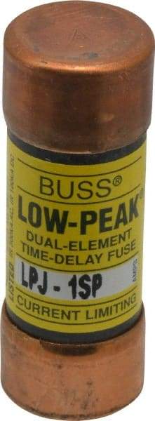 Cooper Bussmann - 300 VDC, 600 VAC, 1 Amp, Time Delay General Purpose Fuse - Fuse Holder Mount, 2-1/4" OAL, 100 at DC, 300 at AC (RMS) kA Rating, 13/16" Diam - Americas Industrial Supply