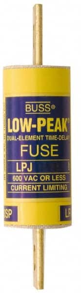 Cooper Bussmann - 300 VDC, 600 VAC, 110 Amp, Time Delay General Purpose Fuse - Bolt-on Mount, 5-3/4" OAL, 100 at DC, 300 at AC (RMS) kA Rating, 1-5/8" Diam - Americas Industrial Supply