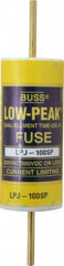 Cooper Bussmann - 300 VDC, 600 VAC, 100 Amp, Time Delay General Purpose Fuse - Bolt-on Mount, 4-5/8" OAL, 100 at DC, 300 at AC (RMS) kA Rating, 1-1/8" Diam - Americas Industrial Supply