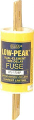 Cooper Bussmann - 300 VDC, 600 VAC, 175 Amp, Time Delay General Purpose Fuse - Bolt-on Mount, 5-3/4" OAL, 100 at DC, 300 at AC (RMS) kA Rating, 1-5/8" Diam - Americas Industrial Supply