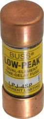 Cooper Bussmann - 300 VDC, 600 VAC, 4 Amp, Time Delay General Purpose Fuse - Fuse Holder Mount, 2-1/4" OAL, 100 at DC, 300 at AC (RMS) kA Rating, 13/16" Diam - Americas Industrial Supply