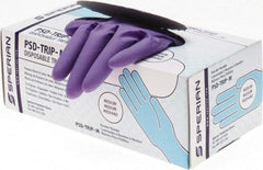 Honeywell - 8 mil Thick, Nitrile Chemical Resistant Gloves - Americas Industrial Supply