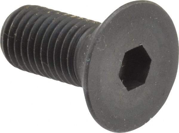Holo-Krome - 5/16-24 UNF Hex Socket Drive, 82° Flat Screw - Alloy Steel, Black Oxide Finish, Fully Threaded, 3/4" OAL - Americas Industrial Supply