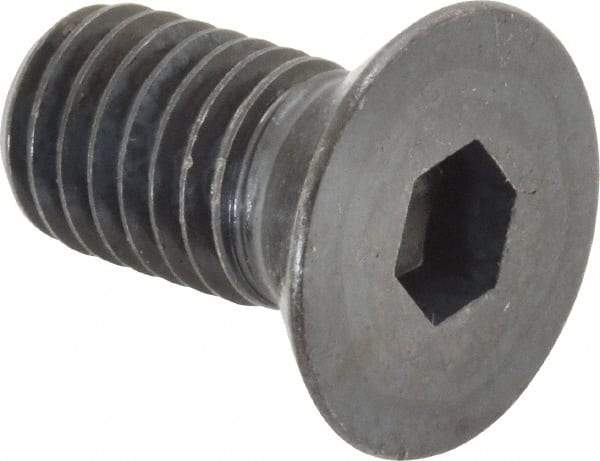 Holo-Krome - 1/2-13 UNC Hex Socket Drive, 82° Flat Screw - Alloy Steel, Black Oxide Finish, Fully Threaded, 1" OAL - Americas Industrial Supply
