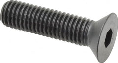 Holo-Krome - 1/2-13 UNC Hex Socket Drive, 82° Flat Screw - Alloy Steel, Black Oxide Finish, Fully Threaded, 2" OAL - Americas Industrial Supply