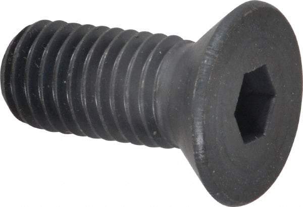 Holo-Krome - 5/8-11 UNC Hex Socket Drive, 82° Flat Screw - Alloy Steel, Black Oxide Finish, Fully Threaded, 1-1/2" OAL - Americas Industrial Supply