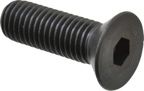 Holo-Krome - 5/8-11 UNC Hex Socket Drive, 82° Flat Screw - Alloy Steel, Black Oxide Finish, Fully Threaded, 2" OAL - Americas Industrial Supply