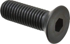 Holo-Krome - 5/8-11 UNC Hex Socket Drive, 82° Flat Screw - Alloy Steel, Black Oxide Finish, Fully Threaded, 2" OAL - Americas Industrial Supply