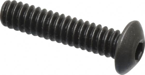 Holo-Krome - #6-32 UNC Hex Socket Button Cap Screw - Americas Industrial Supply