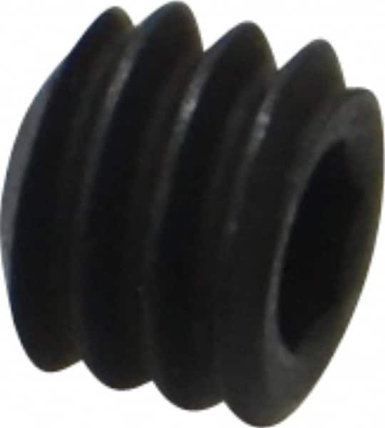 Holo-Krome - #8-32 UNC, 1/8" OAL, Internal Knurl Point Set Screw - Grade 8 Alloy Steel, 5/64" Key - Americas Industrial Supply