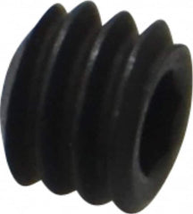 Holo-Krome - #8-32 UNC, 1/8" OAL, Internal Knurl Point Set Screw - Grade 8 Alloy Steel, 5/64" Key - Americas Industrial Supply