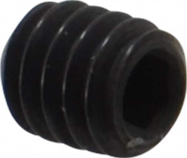 Holo-Krome - #8-32 UNC, 3/16" OAL, Internal Knurl Point Set Screw - Grade 8 Alloy Steel, 5/64" Key - Americas Industrial Supply