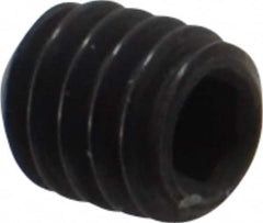 Holo-Krome - #8-32 UNC, 3/16" OAL, Internal Knurl Point Set Screw - Grade 8 Alloy Steel, 5/64" Key - Americas Industrial Supply