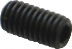 Holo-Krome - #10-32 UNF, 3/8" OAL, Internal Knurl Point Set Screw - Grade 8 Alloy Steel, 3/32" Key - Americas Industrial Supply