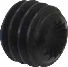 Holo-Krome - 5/16-18 UNC, 1/4" OAL, Internal Knurl Point Set Screw - Grade 8 Alloy Steel, 5/32" Key - Americas Industrial Supply