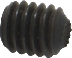 Holo-Krome - 5/16-18 UNC, 3/8" OAL, Internal Knurl Point Set Screw - Grade 8 Alloy Steel, 5/32" Key - Americas Industrial Supply