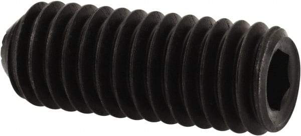 Holo-Krome - 3/8-16 UNC, 1" OAL, Internal Knurl Point Set Screw - Grade 8 Alloy Steel, 3/16" Key - Americas Industrial Supply