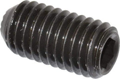 Holo-Krome - 1/2-13 UNC, 1" OAL, Internal Knurl Point Set Screw - Grade 8 Alloy Steel, 1/4" Key - Americas Industrial Supply
