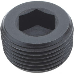 Holo-Krome - 1-11-1/2, 3/4" OAL, Alloy Steel Socket Pressure Plug - Americas Industrial Supply