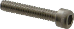 Holo-Krome - #6-32 UNC Hex Socket Drive, Socket Cap Screw - Grade 18-8 Stainless Steel, Uncoated, Fully Threaded, 3/4" Length Under Head - Americas Industrial Supply