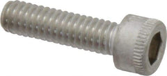 Holo-Krome - #8-32 UNC Hex Socket Drive, Socket Cap Screw - Grade 18-8 Stainless Steel, Uncoated, Fully Threaded, 5/8" Length Under Head - Americas Industrial Supply