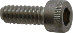Holo-Krome - #10-24 UNC Hex Socket Drive, Socket Cap Screw - Grade 18-8 Stainless Steel, Uncoated, Fully Threaded, 1/2" Length Under Head - Americas Industrial Supply