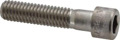 Holo-Krome - 3/8-16 UNC Hex Socket Drive, Socket Cap Screw - Grade 18-8 Stainless Steel, Uncoated, Partially Threaded, 1-3/4" Length Under Head - Americas Industrial Supply