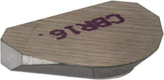 Kennametal - Round, CBR Chipbreaker for Indexables - 0.09" Thick, 0.075" Effective Width - Americas Industrial Supply