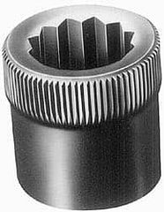 Holo-Krome - 7/16-14" Thread Uncoated Steel Allen Nut - 7/16" Diam, 7/16" Hex Key - Americas Industrial Supply