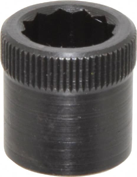 Holo-Krome - 3/8-16" Thread Uncoated Steel Allen Nut - 3/8" Diam, 3/8" Hex Key - Americas Industrial Supply