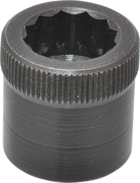 Holo-Krome - 1/2-20" Thread Uncoated Steel Allen Nut - 1/2" Diam, 1/2" Hex Key - Americas Industrial Supply