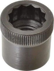 Holo-Krome - 1-8" Thread Uncoated Steel Allen Nut - 1" Diam, 1" Hex Key - Americas Industrial Supply