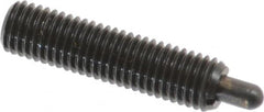 Gibraltar - 1/4-28, 1" Thread Length, 3/16" Plunger Projection, Steel Threaded Spring Plunger - 0.118" Max Plunger Diam, 1" Plunger Length, 3 Lb Init End Force, 13 Lb Final End Force - Americas Industrial Supply