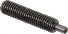 Gibraltar - 1/4-28, 1" Thread Length, 3/16" Plunger Projection, Steel Threaded Spring Plunger - 0.118" Max Plunger Diam, 1" Plunger Length, 3 Lb Init End Force, 13 Lb Final End Force - Americas Industrial Supply