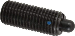 Gibraltar - 1-8, 2-13/32" Thread Length, 1/2" Plunger Projection, Steel Threaded Spring Plunger - 1/2" Max Plunger Diam, 2-13/32" Plunger Length, 16 Lb Init End Force, 68 Lb Final End Force - Americas Industrial Supply