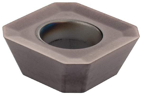 Kennametal - SEHT43 Grade KC510M Carbide Milling Insert - TiAlN Finish, 3/16" Thick, 1/2" Inscribed Circle, 1mm Corner Radius - Americas Industrial Supply