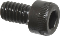 Holo-Krome - #6-40 UNF Hex Socket Drive, Socket Cap Screw - Alloy Steel, Black Oxide Finish, Fully Threaded, 1/4" Length Under Head - Americas Industrial Supply